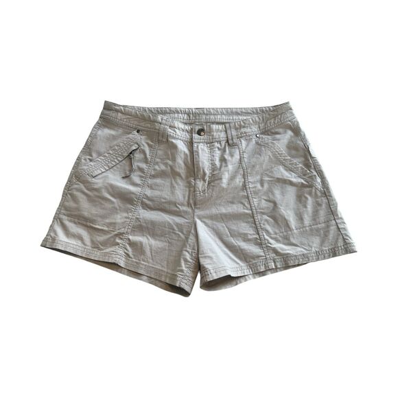 Title Nine Big B 4" Angora Ripstop Hiking Shorts Size 14 - Picture 1 of 4